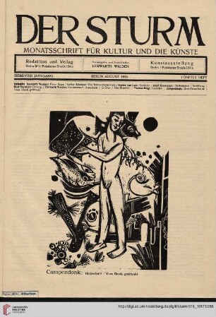 Fünftes Heft (August 1916)