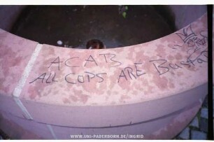 ACAB | ALL CoPS ARE BastaRtS | "KING SyRoN"