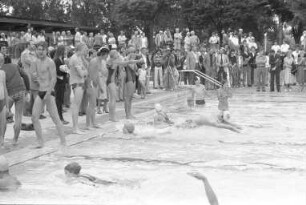 Rheinstrandbad Rappenwört. Jubiläumsfest zum 50jährigen Bestehen