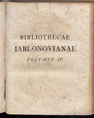 4: Bibliotheca Iablonoviana