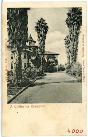 A California Residence