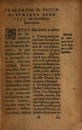 Epitome Philosophiae Moralis Sive Ethice Philippi Melanchthonis : Duobus libris, seu partibus distincta ..., [1]