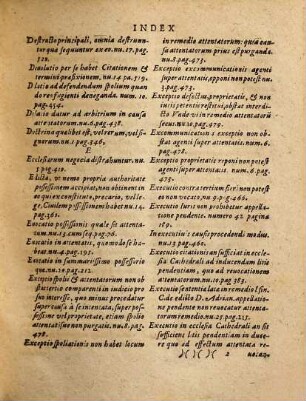 De Appellationibvs Et item De Attentatis Appellatione Pendente