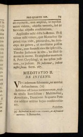 73-86, Meditatio II
