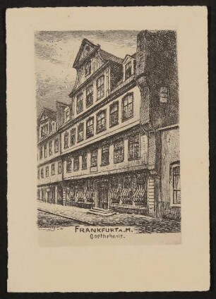 Frankfurter Goethehaus nach dem Umbau