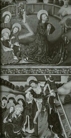 Gebet Christi (oben) & Kreuzabnahme (unten)