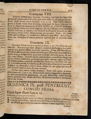 415-429, Dominica IX. post Pentecosten