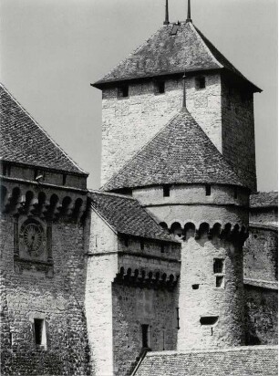Das Chateau de Chillon bei Montreux
