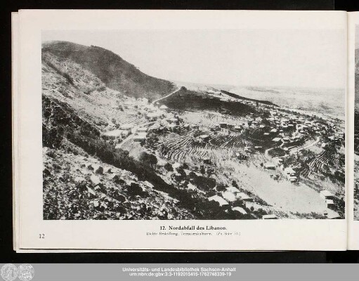 12. Nordabfall des Libanon.