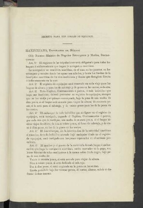 Decreto Para Los Rolles De Equipaje