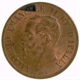 Münze, Centesimo, 1861
