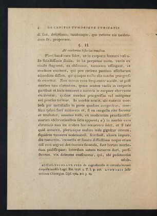 §. II. Ad morborum historias transitus