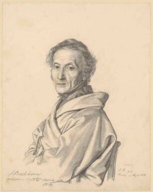 Bildnis Buchhorn, Ludwig (1770-1856), Maler, Graphiker