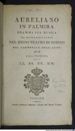 Aureliano in Palmira