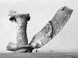 Fragment einer Bleiklammer