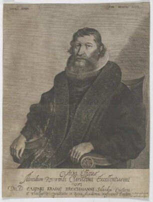 Bildnis des Casparus Erasmus Brochmannus