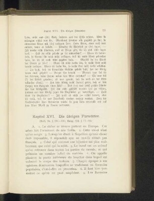 Kapitel XVI. Die übrigen Fürwörter.