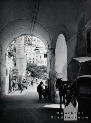Amalfi. Straßenszene