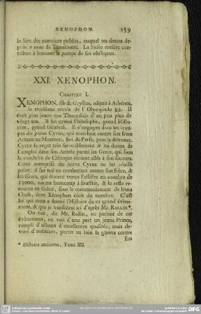 XXI. Xenophon