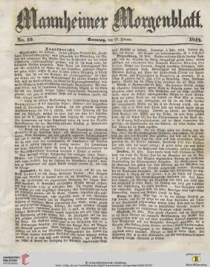 Mannheimer Morgenblatt