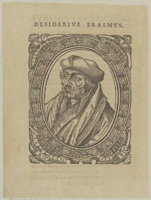 Bildnis des Desiderivs Erasmvs