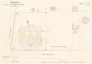 Oberlandesgericht, Colmar: Lageplan 1:500