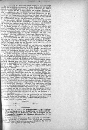 Anlage: 1 (1-42), Vorlagen, welche den Zeitungen nicht mitgeteilt sind, 4. Januar 1929