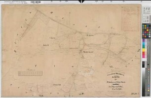 Ibbenbüren (Ibbenbüren), Teilung der Püsselbüren-Uffelner Gemeinheit, Bl. 6 Brouillonkarte Flur 5