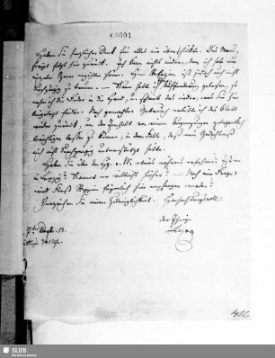 4,115: Briefe Le. an Böttiger -Mscr.Dresd.h.37,4˚,Bd.115