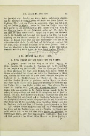 § 23. Heinrich IV.; 1056 - 1106