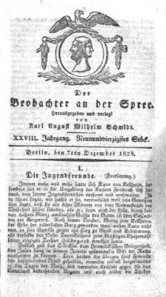 49. Stueck, 7. Dezember 1829
