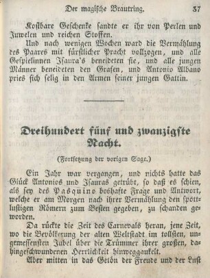 Dreihundert fünf und zwanzigste Nacht