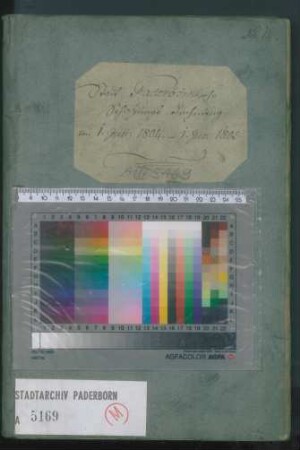 Schatzungsrechnung 1804 - 1805
