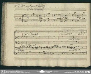 Aria con Coro: "Io morrò"