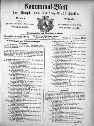 1878,51: No. 51, 22. Dezember 1878