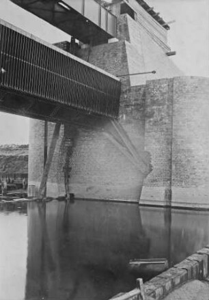 Bau der alten Wehranlage Dörverden/Weser (1909 - 1912)