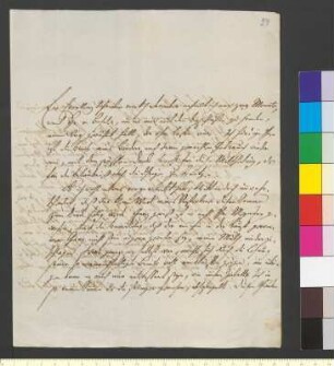 Brief von Runge, Johann Daniel an Goethe, Johann Wolfgang von