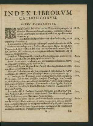 Libri Theologici .
