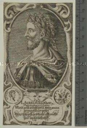 Porträt des römisches Kaisers Commodus