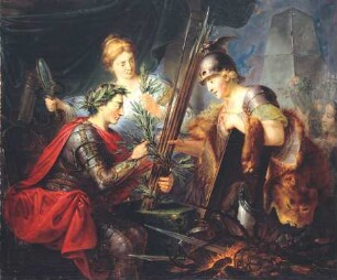 Allegorie auf Friedrich den Großen als Gründer des deutschen Fürstenbundes