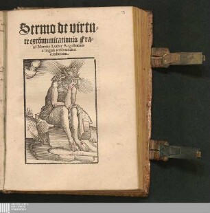 Sermo de virtute exco[m]municationis Fratri Martino Luther Augustiniano a linguis tertijs tandem euerberatus