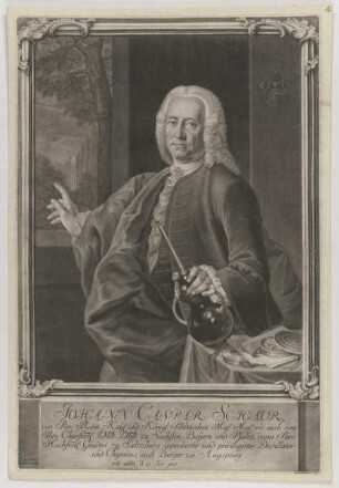 Bildnis des Johann Caspar Schaur