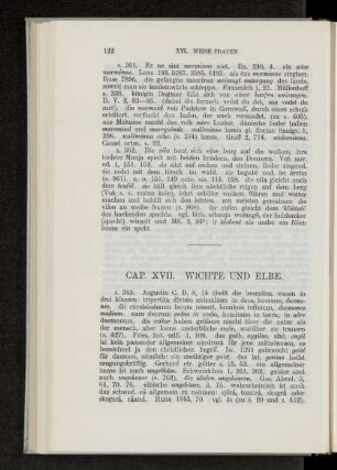 Cap. XVII. Wichte und Elbe.