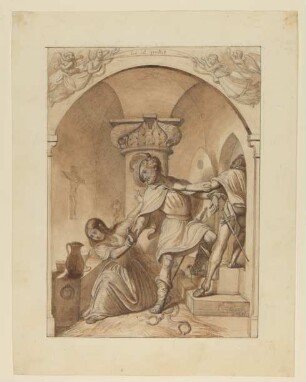 Faust bei Gretchen im Kerker