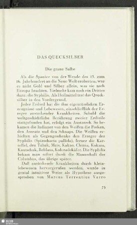 Das Quecksilber