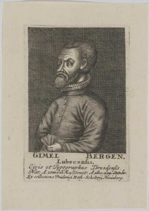 Bildnis des Gimel Bergen