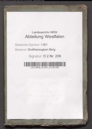 Verkauf des zum Kloster Blumenthal gehörenden Getreides