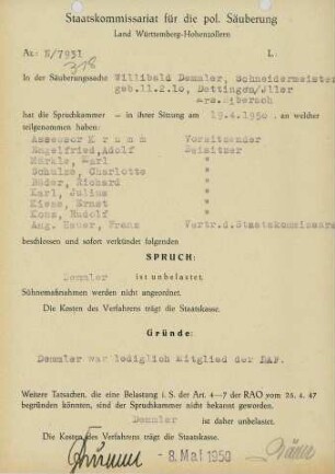 Demmler, Willibald