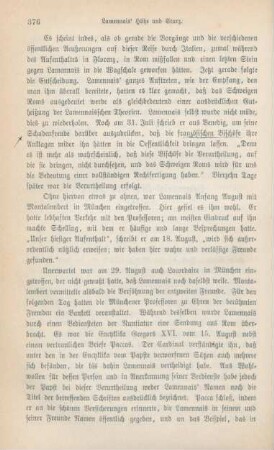 375-395 Lamennais' Höhe und Sturz : Schluß
