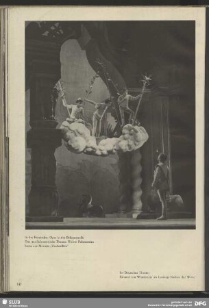 Szene aus Mozarts "Zauberflöte"